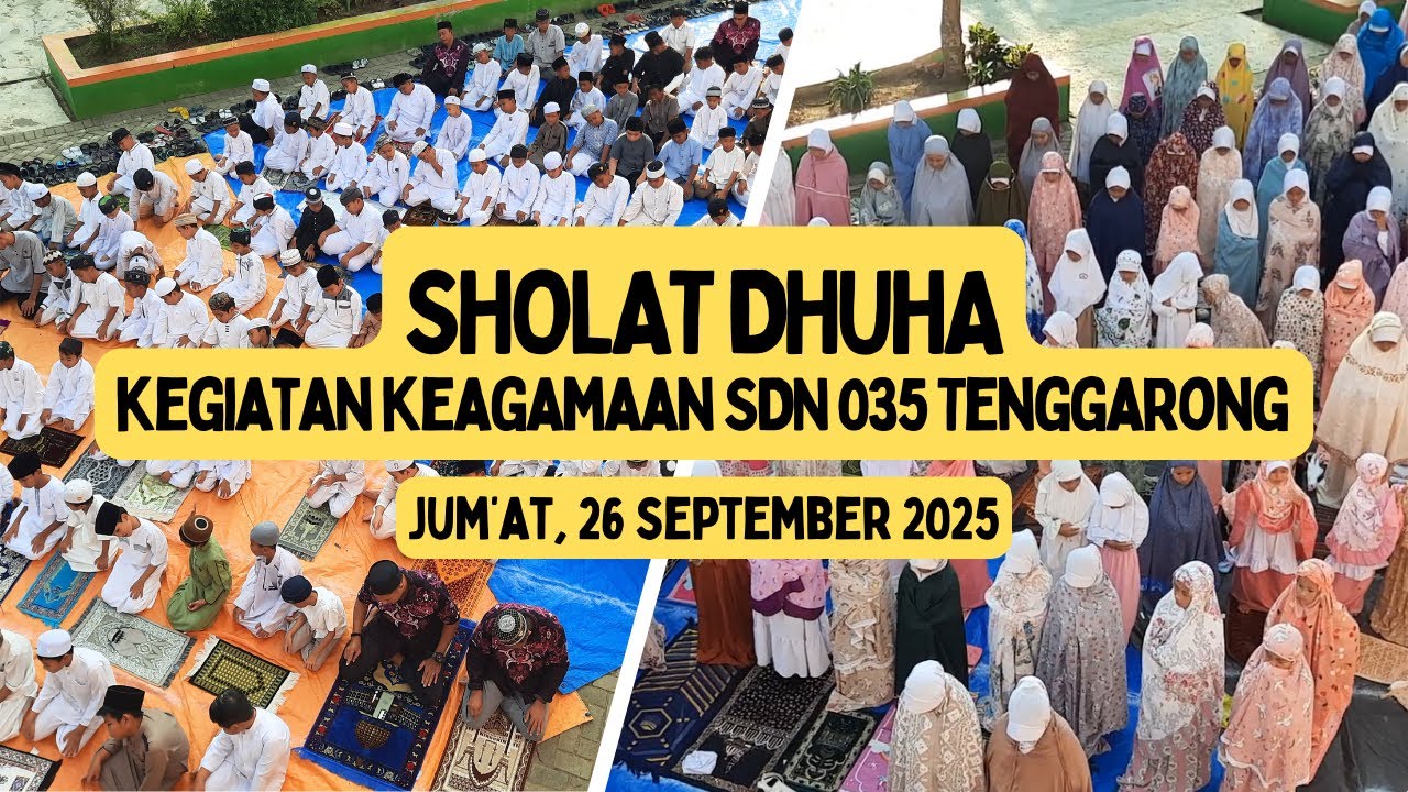 Kegiatan Keagamaan Sholat Dhuha - Jum'at, 26 September 2025