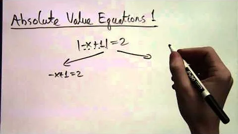 Absolute Value Equations 1