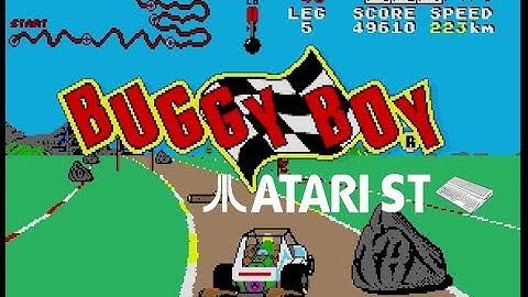 Buggy Boy - Atari ST (1988)