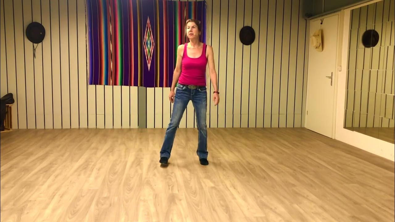 Hitch A Ride Line Dance (TEACH) YouTube