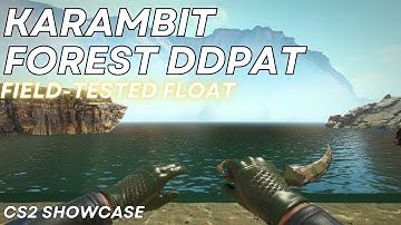 Karambit Forest DDPAT (Field-Tested) | CS2 Skin Showcase #1504