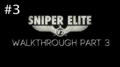 Sniper Elite V2 Walkthrough Part 3 Mittelwerk Facility [HD] (PC/PS3/360)