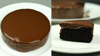 ... :d super moist eggless chocolate cake without oven (no mixe...