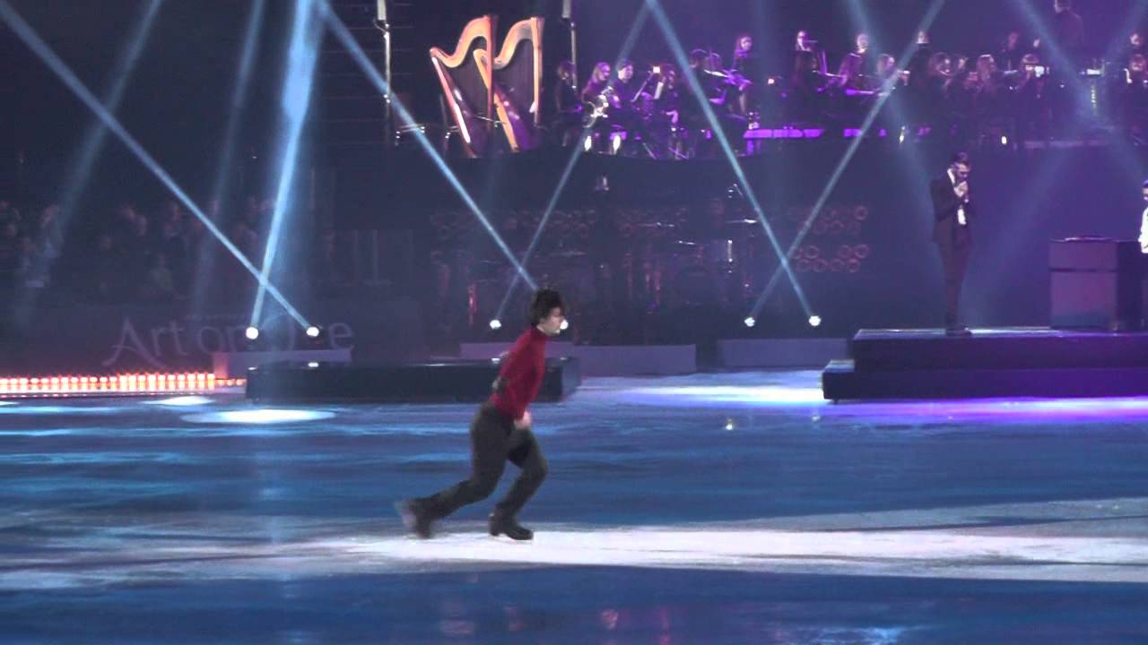 Art on Ice 2014 Stéphane Lambiel & Hurts - The Water - YouTube