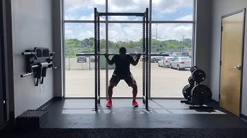 Matthew Ibrahim | Barbell Overcoming Isometric Squat