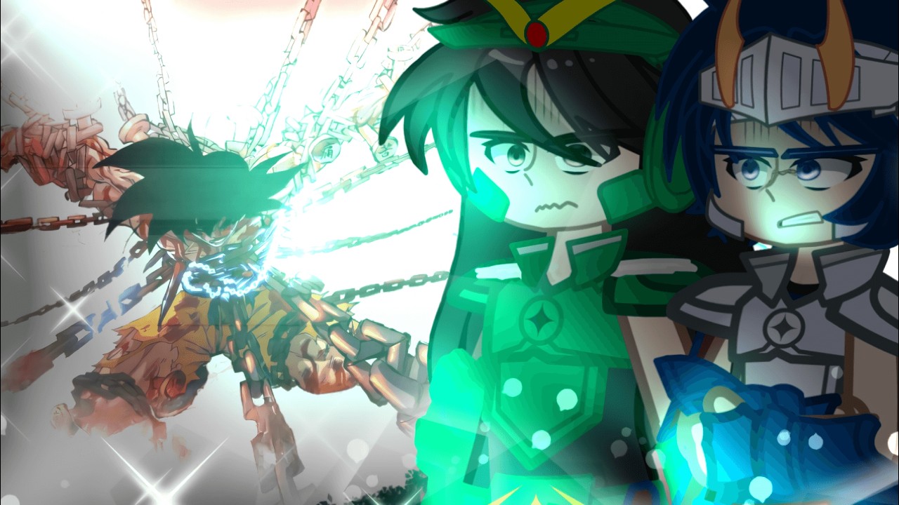 🇺🇸/🇧🇷 The Knights of the Zodiac React to Goku Kakumei  - Gacha React