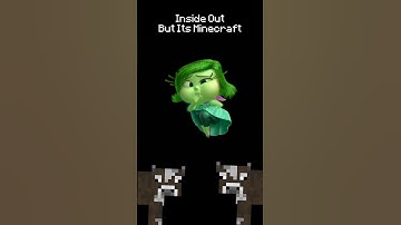 Disgust In Danger But Its Minecraft 🤢 #insideout #insideout2