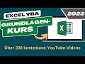 EXCEL VBA Grundlagenkurs - Lerne EXCEL VBA einfach & schnell / Tutorial deutsch - Einführung