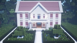 Minecraft How to Build a Large Modern House Tutorial #191