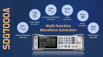 SIGLENT SDG7000A introduction and functionalities, advanced arbitrary waveform generator