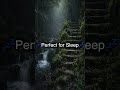 🌿✨ Mossy Forest Stone Steps Rain #Shorts