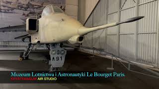 JAGUAR 11 YG trafiony rakietą SOL-AIR nad Kuwejtem w 1991 roku. Muzeum Lotnictwa  Le Bourget Paris.