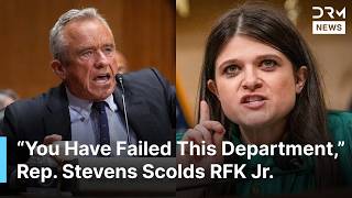 "Congress Should Remove You" – Rep. Stevens Grills RFK Jr., Accuses Him of Undermining Science |AC1N