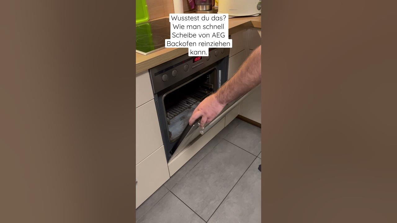 Gefunden, Scheibe von Backofen schnell reinigen 🤔 shorts backofen tipsandtricks YouTube