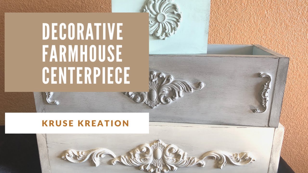 Decorative Farmhouse Table Centerpiece