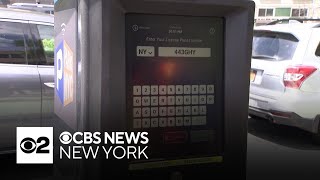 Pay-by-plate parking meters installed in Upper Manhattan