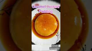 Caramel Custard Pudding without oven /Easy Pudding at Home/ Pudding without Egg dessertshorts