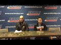 Princeton women's press conference (Jeff Kampersal, Kelsey Koelzer)