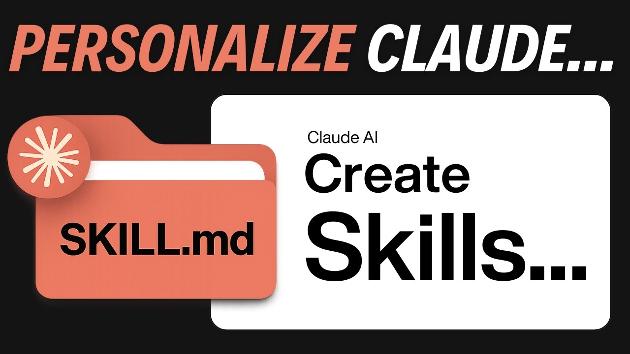 Build Custom Claude AI Skills — Step by Step - YouTube