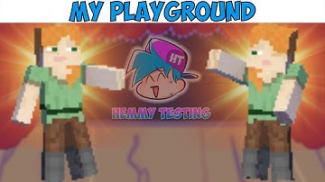 FNF Vs Minecraft Steve Alex | FNF Character Test Playground Remake |Gameplay VS My Playground Part 8