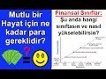 Para mutluluk getirir mi? Kişisel Finans Piramidi, Finansal Sınıflar ve Finansal Hürriyet.