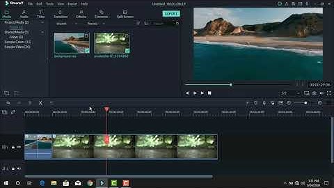 Filmora 9 - How to Trim or Split Video For Beginners Tutorial 2020