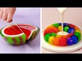 So Tasty Summer Jelly Dessert Decorating Idea Coloful Jelly Tutorial