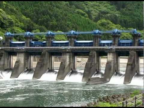 産業遺産 荒瀬ダム. YouTube