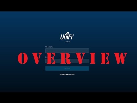 Ubiquiti Networks - UniFi Controller v5.0.6 - Overview