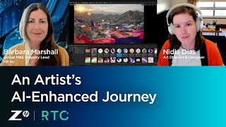 Unlocking Creativity: The Intersection of Art, Tech and AI (Nidia Dias & Barbara Marshall) | Z by HP