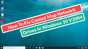 How To Fix Cannot Map Network drives In Windows 10 V2004