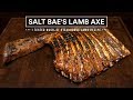 Salt Bae's LAMB AXE Recipe - Nusr-Et Steakhouse Restaurant!