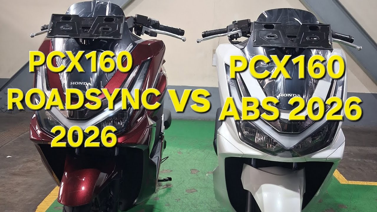 PCX160 ROADSYNC RED 2026 VS PCX160 ABS WHITE 2026 II TAMPILAN MEWAH DAN FIKTUR