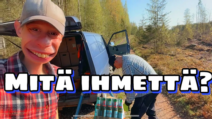 Metsuri sai rahaa - arvaa mihin se meni? Onko Hyvä