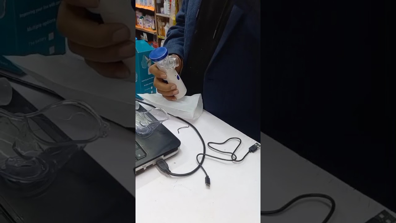 how to use  mesh nebulizer. . #trending #like #shortvideo