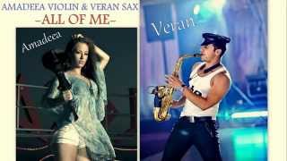 All of me - John Legend (Violin and Sax cover)