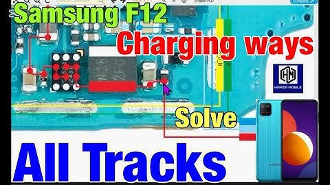 Samsung F12,SM-F127 Charging/USB ways,Not Charging Problem,All Solutions,Tracks with Full Explain