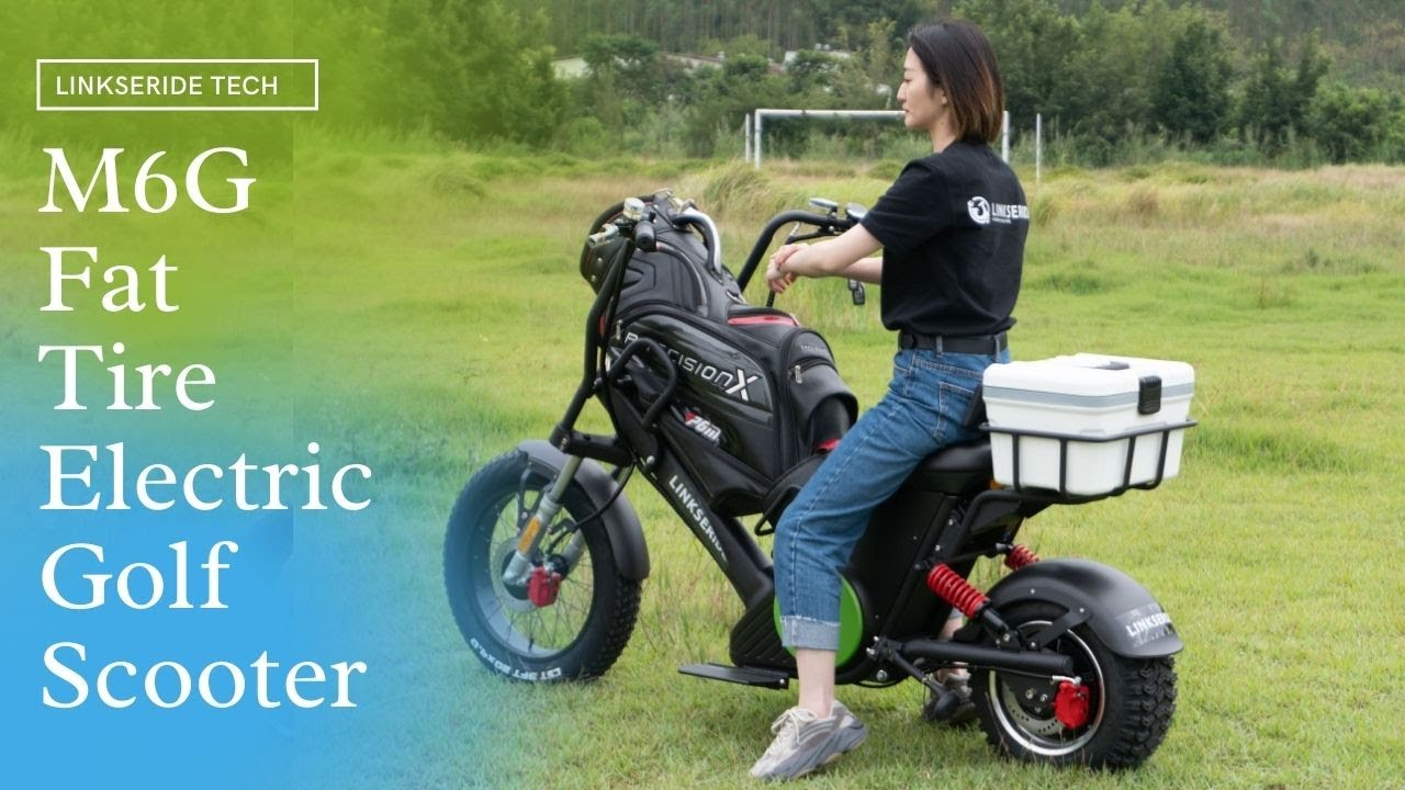 Fat Tire Electric Golf ScooterMake Golf More Fun with Single Rider
