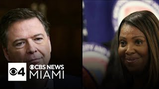 Federal judge to decide whether DOJ can move forward in prosecution of James Comey, Letitia James