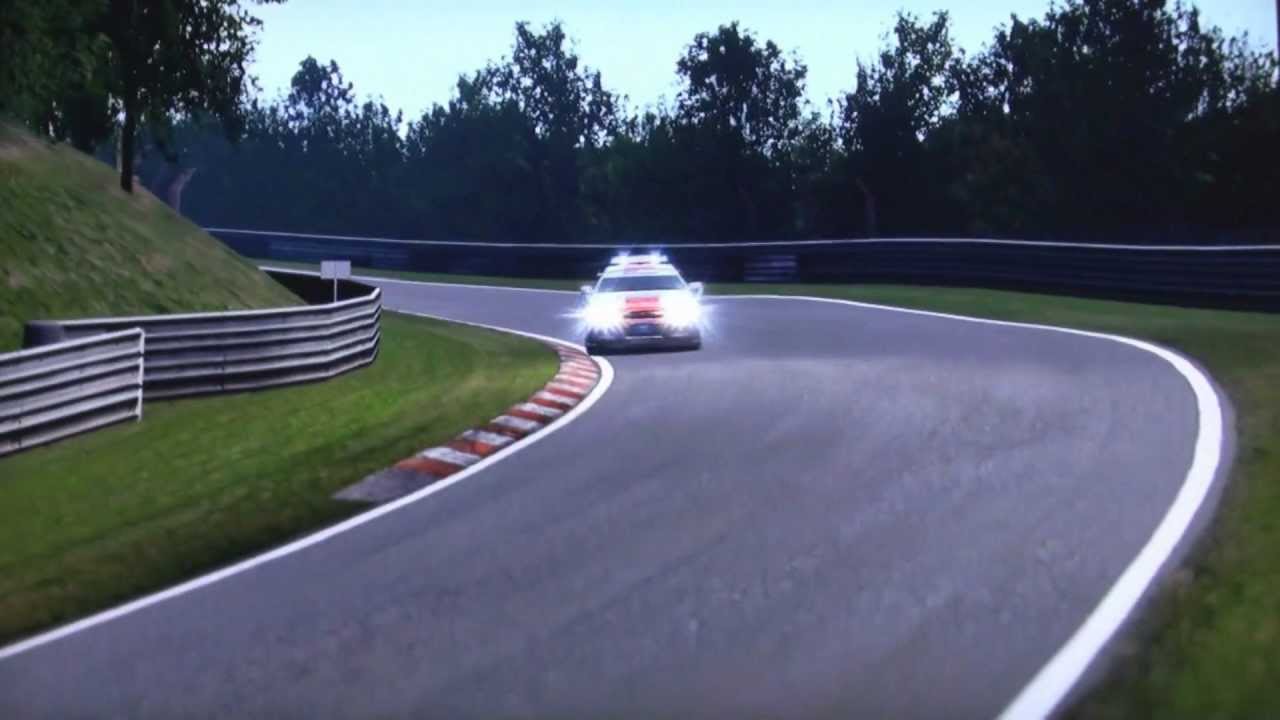 GT5 pace car on Nordschleife (flashing lights)
