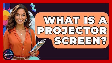What Is A Projector Screen? - Conventions Network