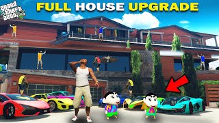 GTA 5 : Franklin Shinchan \& Pinchan Full Ultra Premium Luxury House Upgrade GTA 5 !