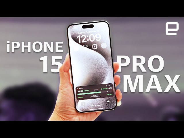 Apple iPhone 15 Pro Max hands-on: Lights, camera, action button