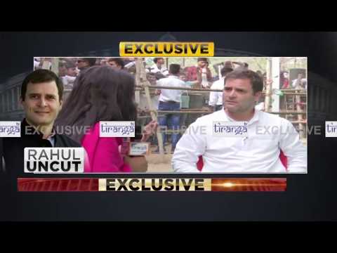 Congress President Rahul Gandhi's interview to Tiranga TV