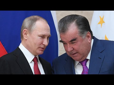 Переговоры Путина и Рахмона перед саммитом СНГ в Бишкеке