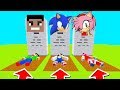 Minecraft PE : DO NOT CHOOSE THE WRONG GRAVE! (FuzionDroid, Sonic & Amy Rose)