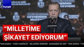 Cumhurbaşkanı Erdoğan'dan muhalefete sert tepki! \