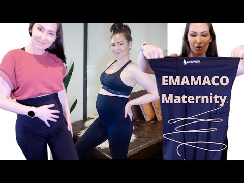 Emamaco Maternity Leggings Review / UNSPONSORED First Impression / Yasmin  Scott 