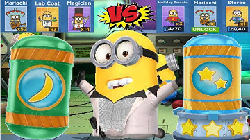 Minion Rush AGENT RANK 35 Room 4 Mini Prize Pod Mk.8 Vs Disco minion gameplay ios & android