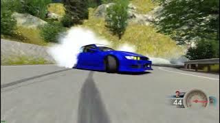 NISSAN S13 Silvia Touge Drift l Assetto Corsa l 神力科莎山路甩尾飄移 l MOZAR5 Steering Wheel Gameplay #甩尾 #飄移